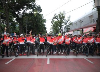 Meriah, Sebanyak 5.000 Peserta Mengikuti Event Fun Bike yang Digelar Polda Sumut dan Kodam I BB