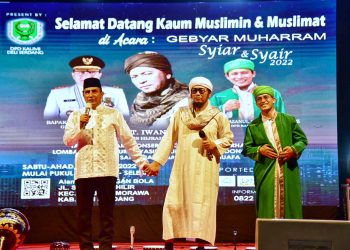 Peringatan 1 Muharam, Edy Rahmayadi Duet bersama Iwan Syahman