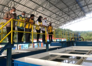 Amarta Karya Bangun SPAM 2×50 Liter/Detik Pertama di Indonesia