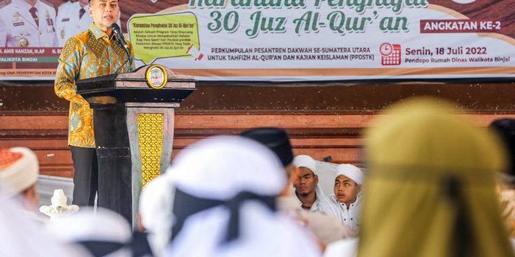 Wagub Sumut Musa Rajekshah Buka   Penghapal Alquran, Berharap Santri Jadi Pemimpin Negeri