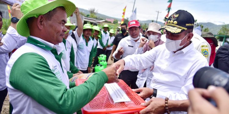 Gubsu Edy Rahmayadi Optimis Pakpak Bharat Jadi Produsen Jagung Utama di Sumut