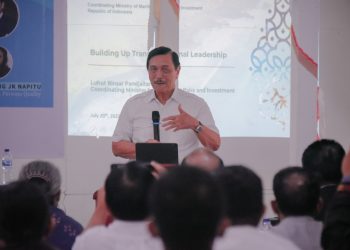 Menko Marves: Pendidikan itu Penting, Dalam Acara Pembinaan Pendeta Resort HKBP di Taput