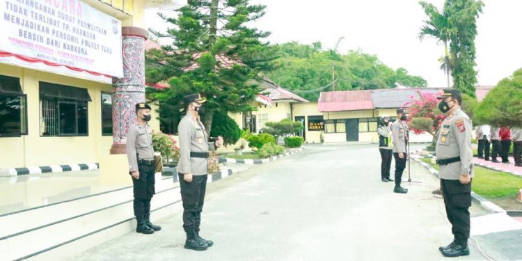Polres Toba Perangi Narkoba, Bersih di Dalam dan Hajar Ke Luar