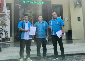 Ketum KNPI Ilyas Indra Laporkan Haris Pratama ke Polda Jatim 