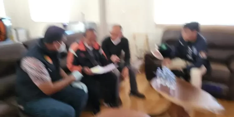 Reskrimsus Polda Sumut Geledah Rumah Bos Judi di Komplek Cemara Asri