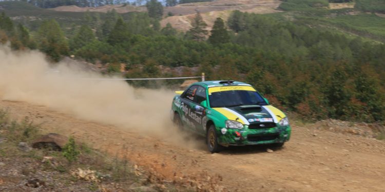 Ijeck Gas Pol Tercepat ke Kedua kejurnas Rally di Danau Toba