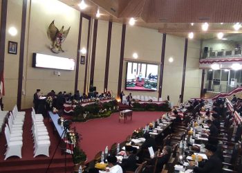 DPRD Kota Medan Laksanakan Rapat Paripurna Penandatanganan Nota kesepakatan KUA dan PPAS