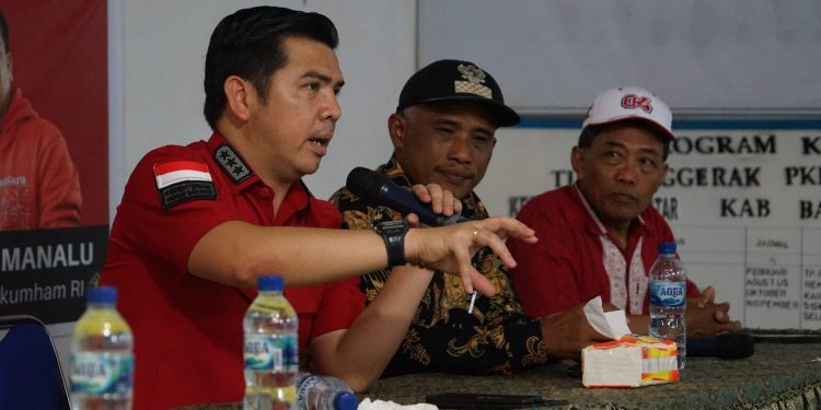 Sosialisasi Program Kerja Kemenkumham, Bane Raja Manalu: Pendaftaran Merek Akan Memiliki Nilai Jual