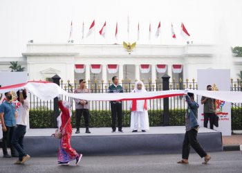 Acara Kirab Merah Putih, Kapolri: Gelorakan Semangat Persatuan-Kesatuan Bangsa