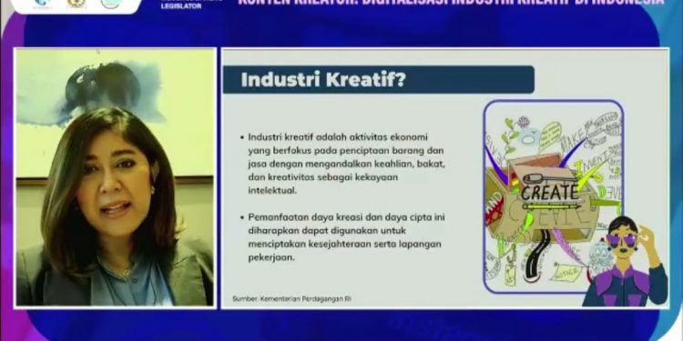 Wujudkan Ekosistem Digital Industri Kreatif, DPR Dorong Anak Muda Jadi New Content Creator