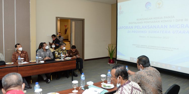 Pemprov Sumut Dukung Digitalisasi TV Digital