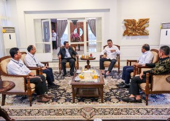 Wagub Musa Rajekshah Silaturahmi dengan GM UIM PLN, Berharap Pelayanan Semakin Baik