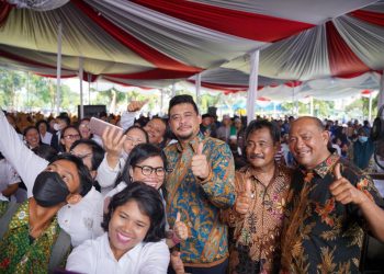 Ketua Komwil I APEKSI Bobby Nasution Serahkan Bantuan