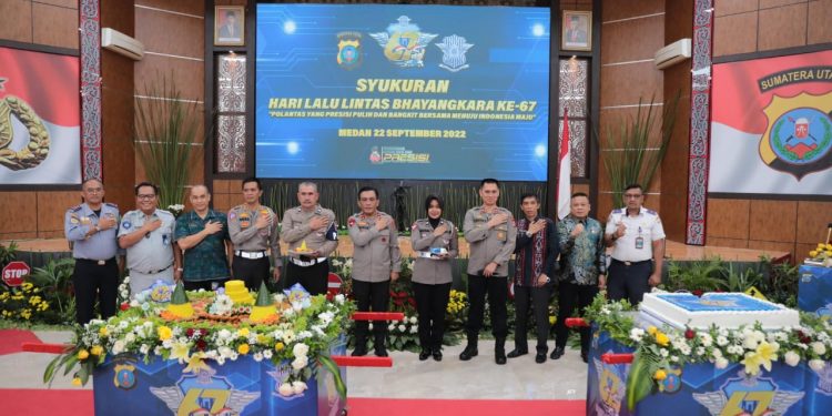Hut Lalu Lintas ke 67, Kapolda Sumut : Lalu Lintas Adalah Tanggung Jawab Bersama