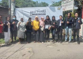 Aksi Peduli Lingkungan Kolaborasi Mahasiswa USU Tehnik Lingkungan dengan Warga Sari Rejo