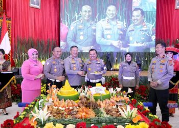 Ditlantas Polda Sumut Gelar Syukuran Hari Lalu Lintas Bhayangkara ke 68 di Aula Tribrata Mapolda