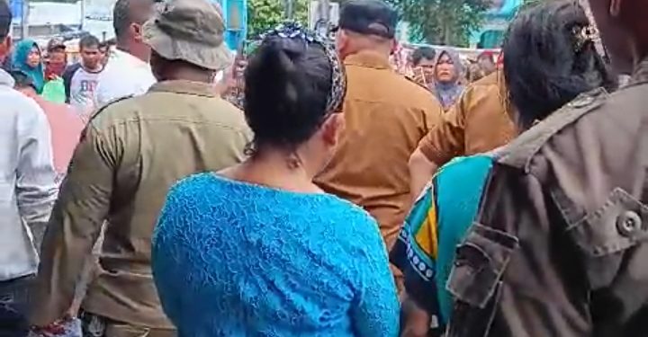 Pemagaran Pajak Gambir Pasar 8 Percut Sei Tuan dapat Penolakan Dari PKL