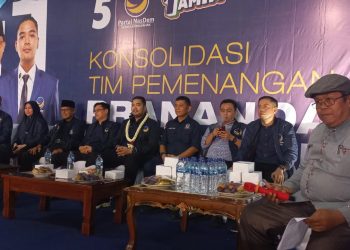Kunjungan Prananda Surya Paloh ke Posko Pemenangan Syamsul Arifin, Dukungan Nyata dari Partai Nasdem