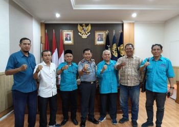 DPW IMO Indonesia Sumut Silaturahmi Ke Kanwil Kemenkumham Sumut, Kakanwil : Berita IMO Harus Update dan Bukan Hoaks