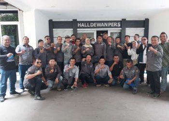 Bangun Komunikasi Dan Sampaikan Aspirasi, PJS se-Indonesia sambangi Dewan Pers