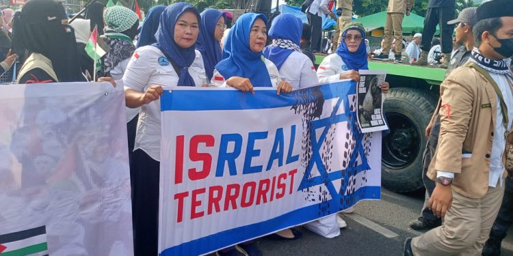 Ikut Aksi Damai Peduli Palestina, PSN Sumut Ajak Masyarakat Doakan Perjuangan Palestina untuk Merdeka