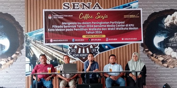 KPU Kota Medan Targetkan 75 Persen Peningkatan Jumlah Partisipasi Masyarakat Pada Pilkada Serentak 2024