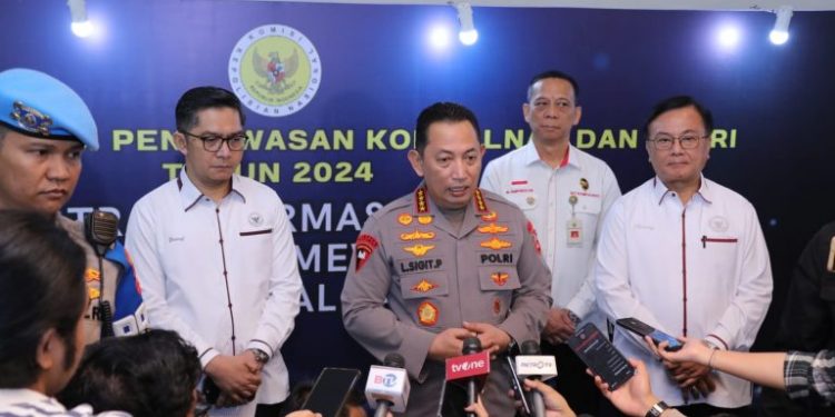 Kapolri Puji Kompolnas, Selalu Memberikan Masukkan Agar Polri Lebih Baik