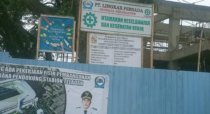 Saat Konfirmasi Pembangunan Stadion Teladan, Oknum Security Usir Wartawan