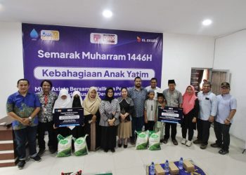 Semarak Tahun Baru Islam, MTXL Salurkan Bantuan Sosial di Siantar
