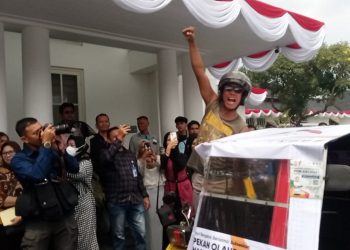 PON XXI-2024, Pj Gubsu Lepas 550 Betor dan Mengajak Pelaku Media Ikut Mensukseskan