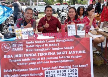 Respon Positif Masyarakat Pada Stand Layanan Jantung di momen HUT RI ke 79 Tahun