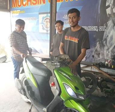 Muksin Tanjung: Dari Mekanik Hingga Pemilik Bengkel Ternama di Medan