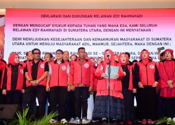 Deklarasikan Dukungan, READY G-25 Sumut Siap Memenangkan Edy Rahmayadi di Pilkada Sumut 2024