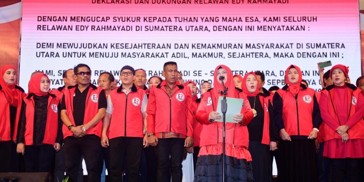 Deklarasikan Dukungan, READY G-25 Sumut Siap Memenangkan Edy Rahmayadi di Pilkada Sumut 2024