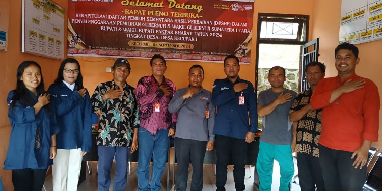 PPS Desa Kecupak 1 Lakukan Pendataan Pemilih melalui Rapat Pleno