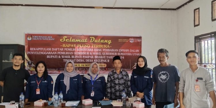 Rapat Pleno PPS Kecupak II: Batas Akhir Pendataan Ulang Calon Pemilih