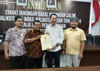 KPU Medan Nyatakan Tiga Paslon Wali Kota dan Wakil Wali Kota Penuhi Syarat