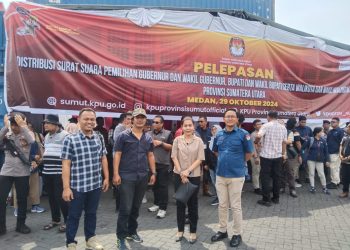 Ketua KPU Medan Terima Logistik Surat Suara Pilkada Serentak 2024