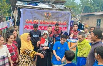 Galaxy Shooting Club Salurkan Solidaritas untuk Korban Banjir