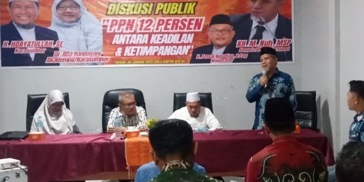 Diskusi Publik “PPN 12%”: M. Nuh Tekankan Pentingnya Edukasi Masyarakat