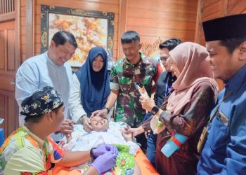 Gelar Khitanan untuk Disabilitas, Karyawan XL Axiata Gandeng PFI Medan, KSI, dan IZI