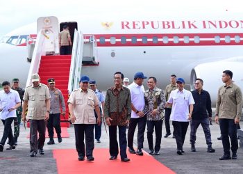 Presiden Prabowo Tiba di Yogyakarta, Lanjutkan Kunjungan Kerja ke Akmil Magelang