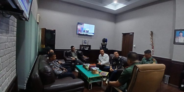 Galaxy Gama Shooting Club Silaturahmi dengan Dansubdenpom Letkol CPM Hanri Wira Kusuma
