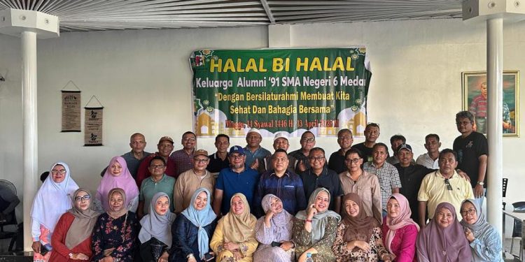 Alumni SMAN 6’91 Gelar Halal Bi Halal, Pererat Silaturahmi dan Rencana Reuni Akbar