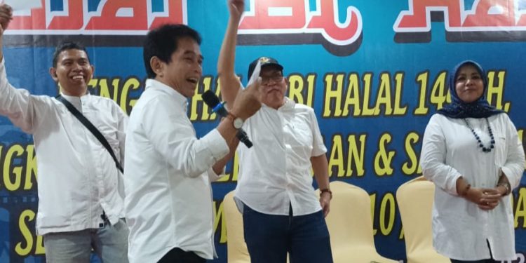 Dihadiri Alumni dari Berbagai Daerah, Halal Bi Halal IKAL SMP Negeri X/XII Medan Berlangsung Meriah