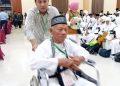 Calon Jama’ah Haji Kloter 1 Asal Padangsidempuan Tiba di Asrama Haji Medan