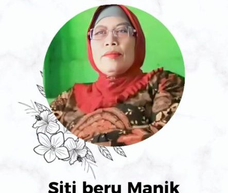Innalillahi wa inna ilaihi raji’un, LPK-GKN dan Media Indonesia One Berduka Atas Wafatnya Siti Beru Manik