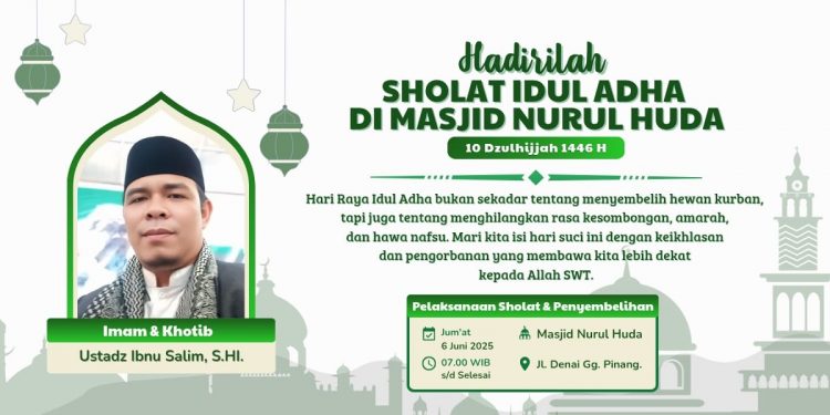 Pesan Idul Adha Ustaz Ibnuh Salim, S.HI: Qurban dan Keikhlasan