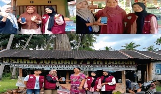 Mahasiswa KKN-T Universitas Mohammad Natsir Bukittinggi Dukung UMKM Lokal Lewat Program Digitalisasi dan Pemasaran