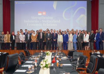 Airlangga Hartarto dan Wapres Swiss Bahas Implementasi IE-CEPA dan Kerja Sama Investasi